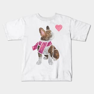 Watercolour French Bulldog Kids T-Shirt